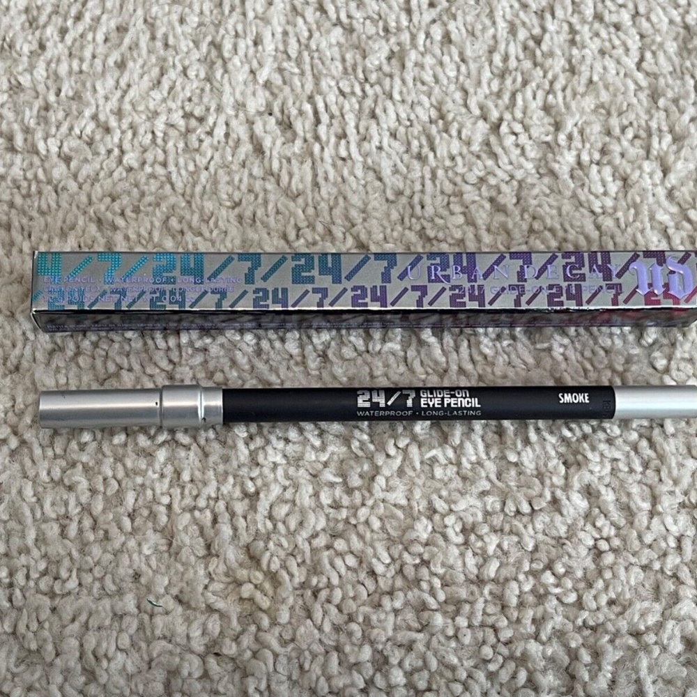NIB UD Urban Decay 24/7 Waterproof Glide-on Eye Pencil Smoke Full Size Eyeliner